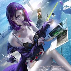 This is a pixiv picture whose title is レイブン Raven 渡鸦.