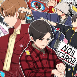 This is a pixiv picture whose title is ドン4話「おにぎりのおに」.
