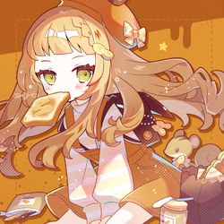 This is a pixiv picture whose title is ピーナッツバター.