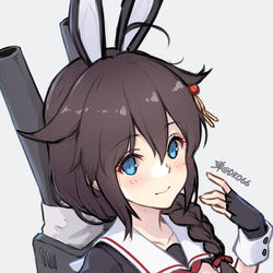 This is a pixiv picture whose title is 時雨🐰.