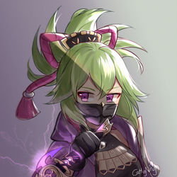 This is a pixiv picture whose title is Kuki Shinobu.
