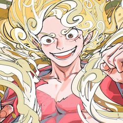 This is a pixiv picture whose title is Gear 5.