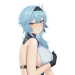 This is a pixiv picture whose title is Eula.