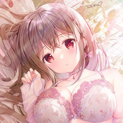 This is a pixiv picture whose title is こうやって二人っきりで、いられる時間は幸せです❤️.