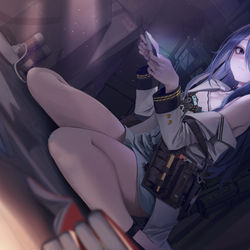 This is a pixiv picture whose title is 「あー、一緒にゲーム、しませんか…？」.