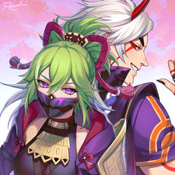 This is a pixiv picture whose title is Arataki Gang.