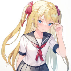 This is a pixiv picture whose title is イメチェン.