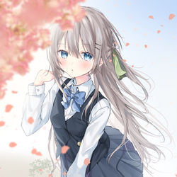 This is a pixiv picture whose title is 春だなぁ….