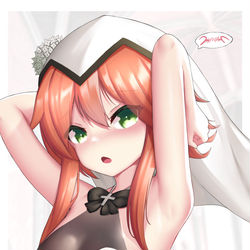 This is a pixiv picture whose title is wedding.