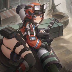 This is a pixiv picture whose title is MIKA.