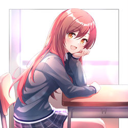 This is a pixiv picture whose title is 大崎さん.