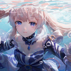 This is a pixiv picture whose title is Kokomi.