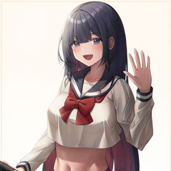 This is a pixiv picture whose title is Naomi.