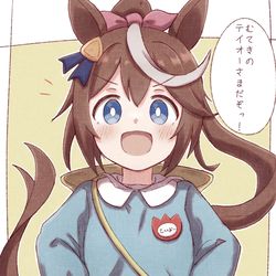 This is a pixiv picture whose title is テイオーちゃん.