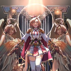 This is a pixiv picture whose title is POWER👑.