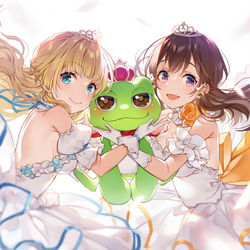 This is a pixiv picture whose title is ウチ姫ありがとう絵＆描いたキャラまとめ.