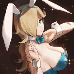 This is a pixiv picture whose title is Bunny Rosalina.