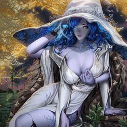 This is a pixiv picture whose title is Ranni the witch.