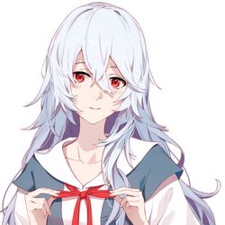 This is a pixiv picture whose title is 綾波.