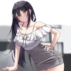 This is a pixiv picture whose title is 会社員.