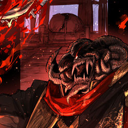 This is a pixiv picture whose title is 穢れ.