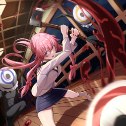 This is a pixiv picture whose title is 我妻由乃.