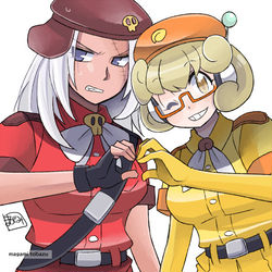 This is a pixiv picture whose title is ケロロフレンズ.