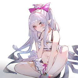 This is a pixiv picture whose title is メドゥちゃん.