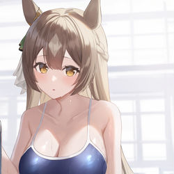 This is a pixiv picture whose title is サトノダイヤモンド.