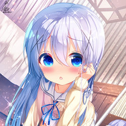 This is a pixiv picture whose title is 今日、帰っちゃうんですか？.