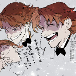 This is a pixiv picture whose title is 爆低アニキ.