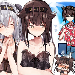 This is a pixiv picture whose title is 水着涼初.