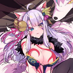 This is a pixiv picture whose title is 妲己獣神化・改を自分好みに予想….