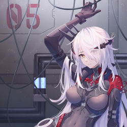 This is a pixiv picture whose title is 奈美西斯.