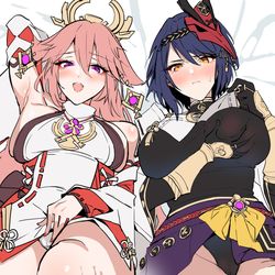 This is a pixiv picture whose title is 原神雑.