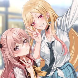 This is a pixiv picture whose title is 放課後デートなう♡.