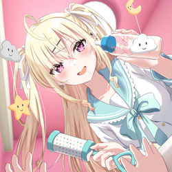 This is a pixiv picture whose title is 「やば♡しゅきすぎる...♡」.