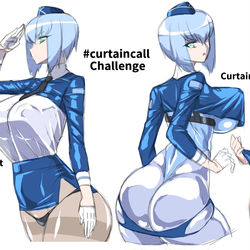 This is a pixiv picture whose title is curtaincallChallenge.