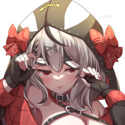 This is a pixiv picture whose title is 沙花叉クロヱ.