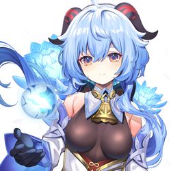 This is a pixiv picture whose title is 甘雨ちゃん.