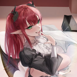 This is a pixiv picture whose title is marin.