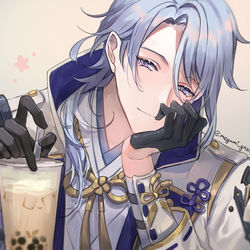 This is a pixiv picture whose title is 綾人さま.
