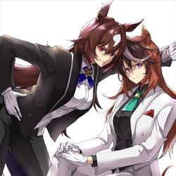 This is a pixiv picture whose title is Wシンボリ.