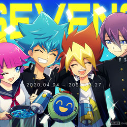 This is a pixiv picture whose title is SEVENS.