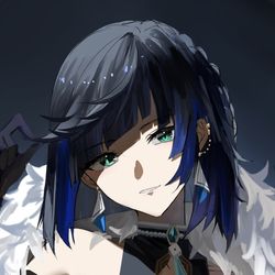 This is a pixiv picture whose title is 夜蘭.