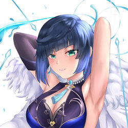This is a pixiv picture whose title is Yelan / 夜蘭.