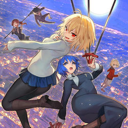 This is a pixiv picture whose title is 月姫.