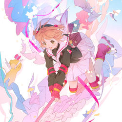 This is a pixiv picture whose title is happy birthday Sakura.