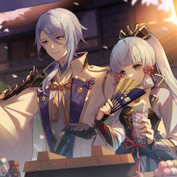 This is a pixiv picture whose title is 五目ミルクティー.