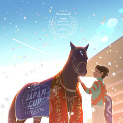 This is a pixiv picture whose title is コントレイル誕生日おめでとう.